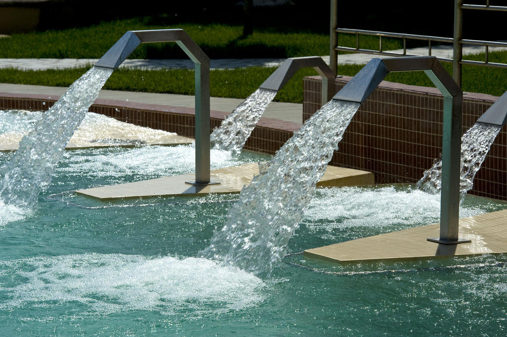 Grand Hotel Terme Σιρμιόνε Εξωτερικό φωτογραφία Fountains at the spa